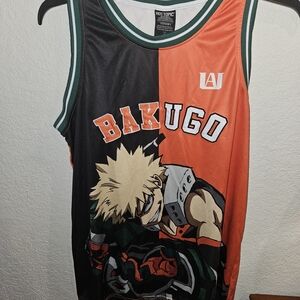 Bakugo Anime Tank Top Jersey